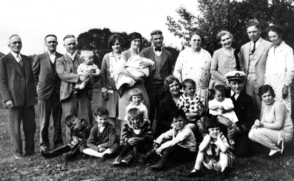 The McGowan family circa 1928